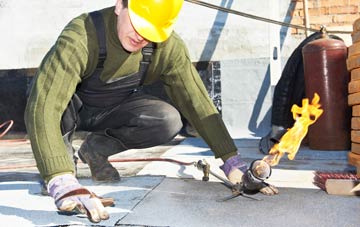 Genesis Green flat roof construction